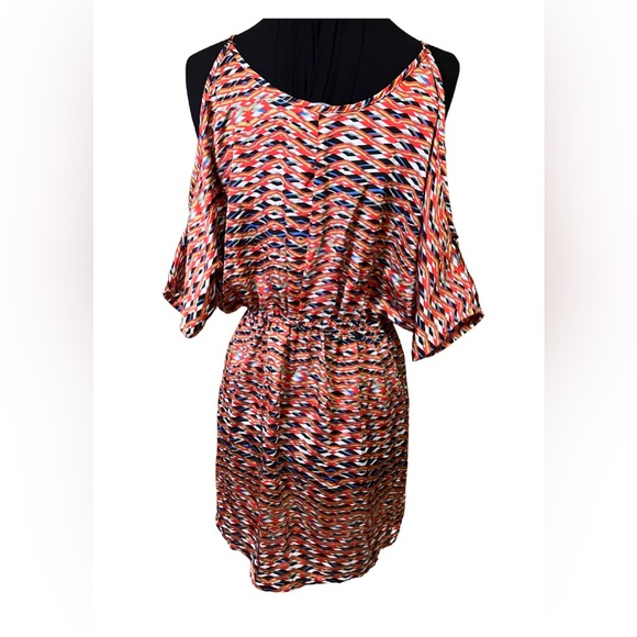 Geometric Print Tunic Top/Mini Dress - Picture 3 of 13
